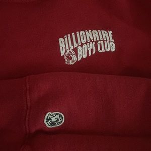 billionare boys club off the shoulder crewneck 👩‍🚀